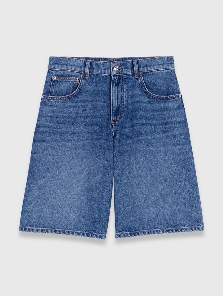 Bermuda en denim