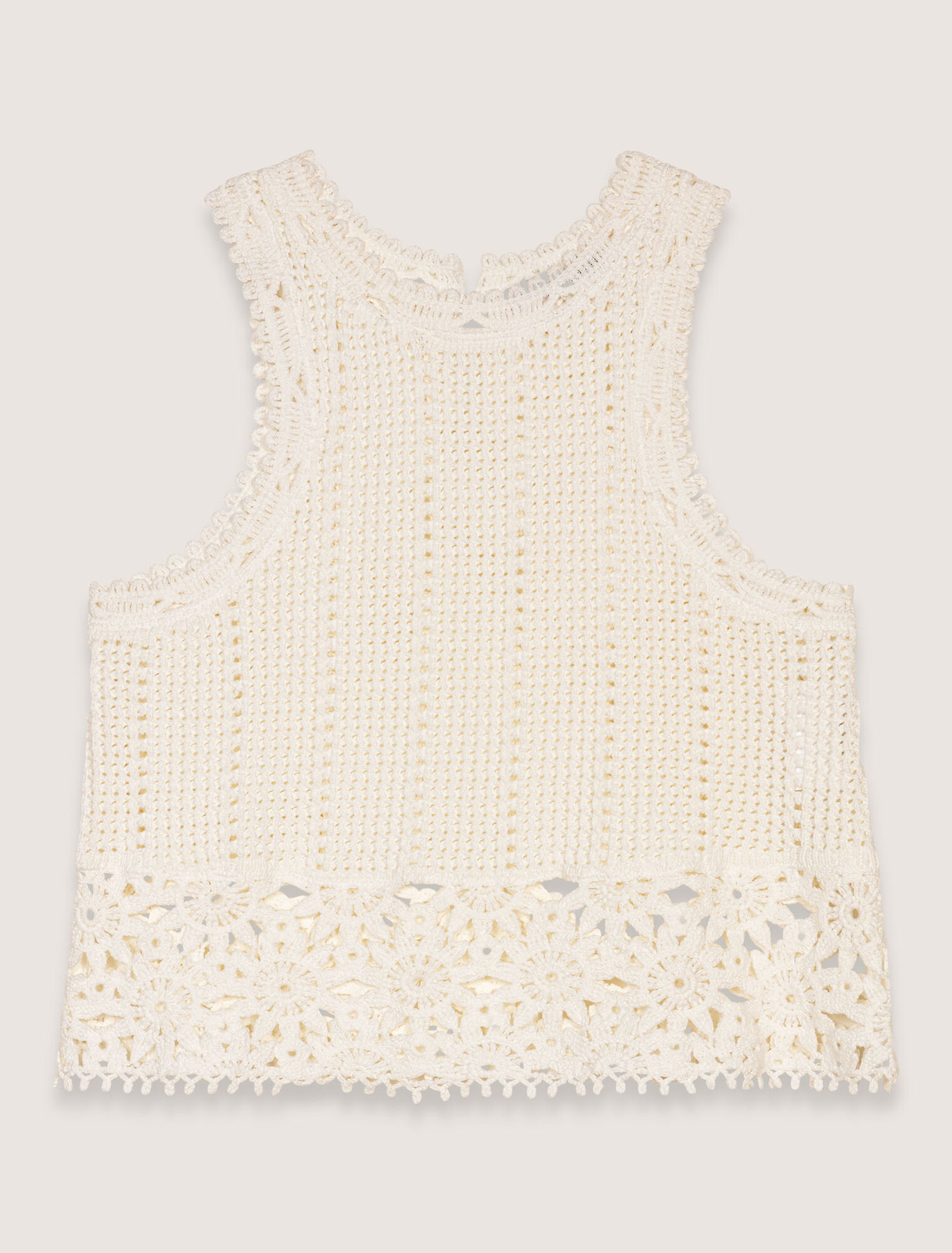 Débardeur en crochet