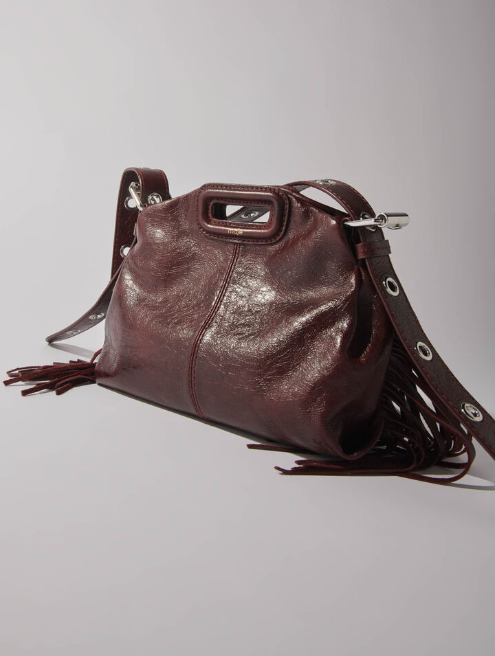 Sac Miss M Mini en cuir craquelé