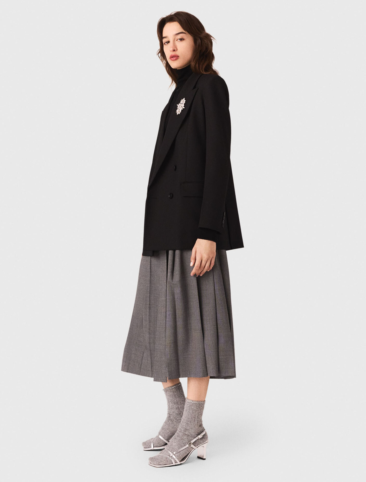 Veste à double boutonnage