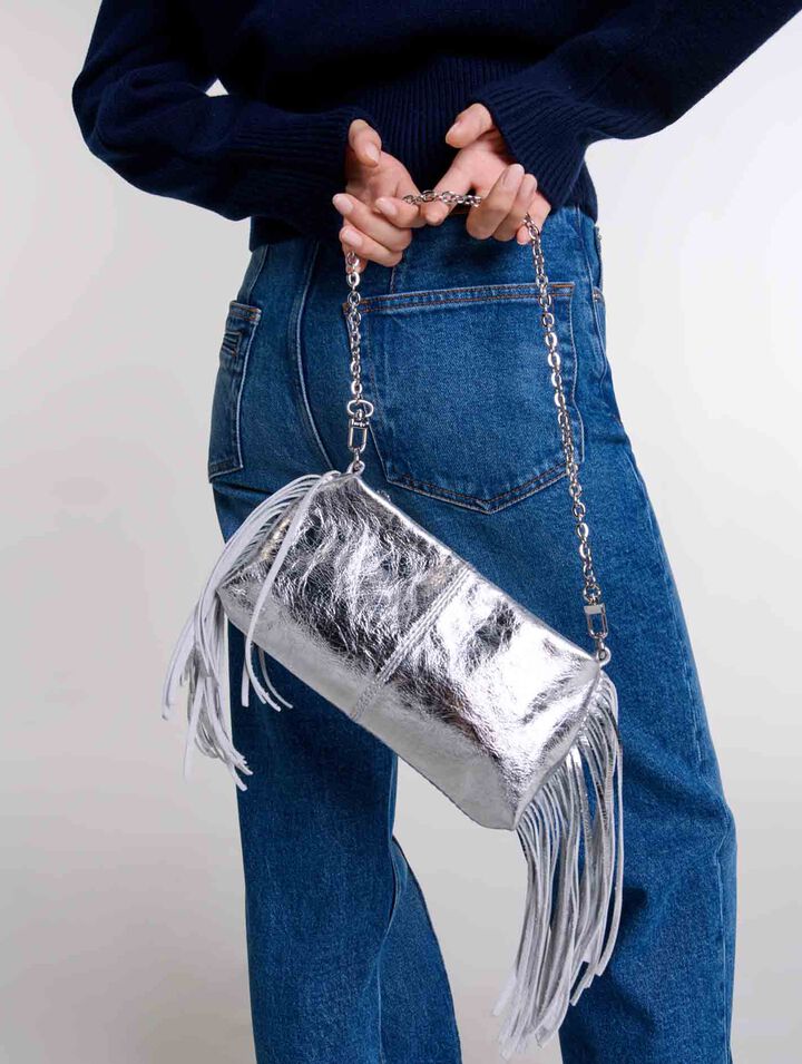 Pochette Miss M pouch en cuir