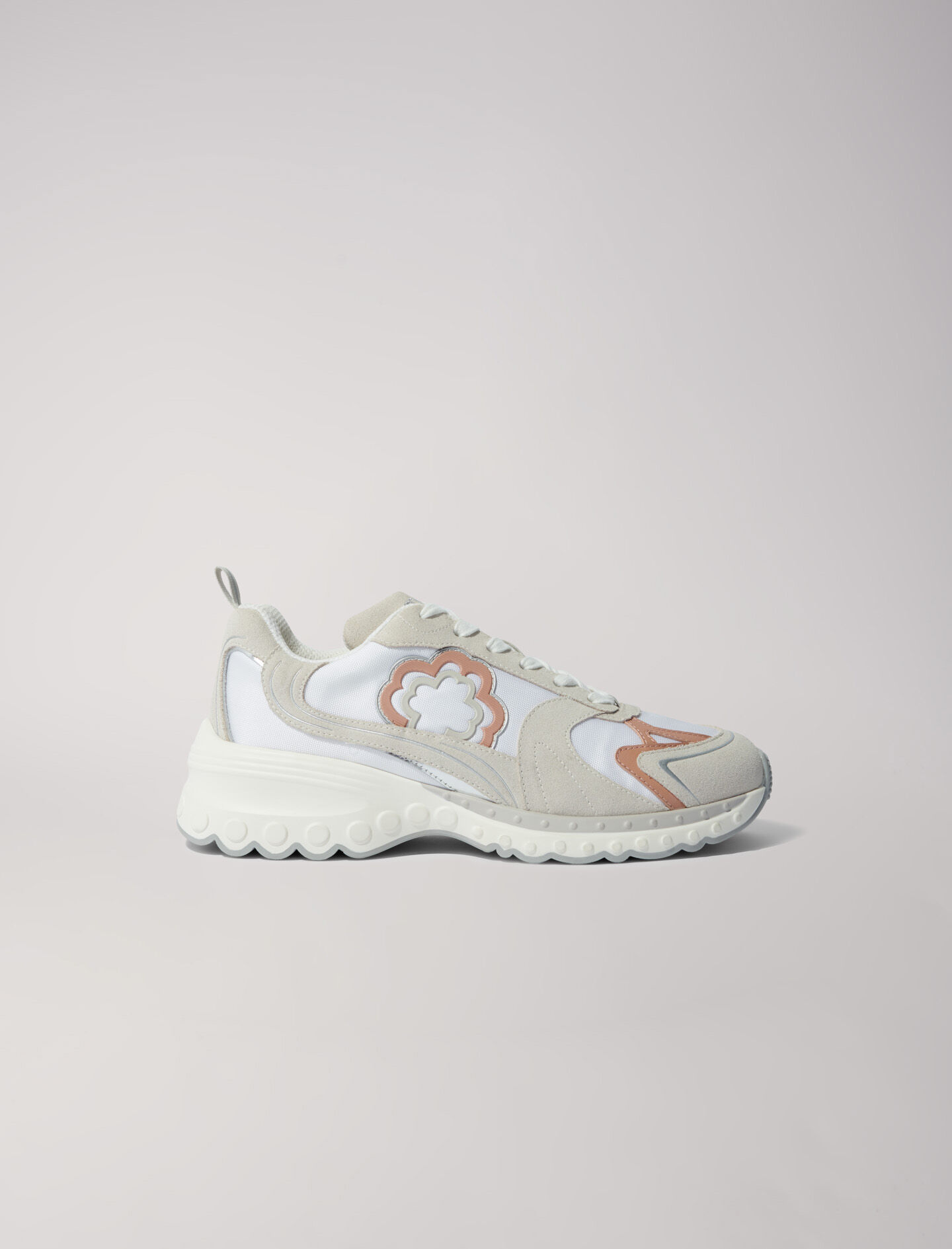 Maje basket blanche shop