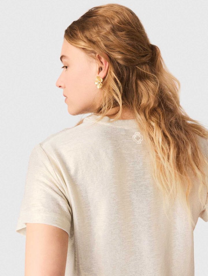 Tee-shirt lam&eacute;