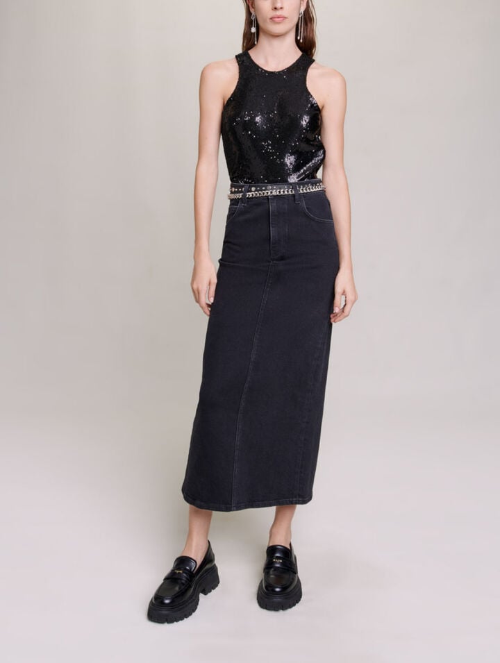 Top à strass