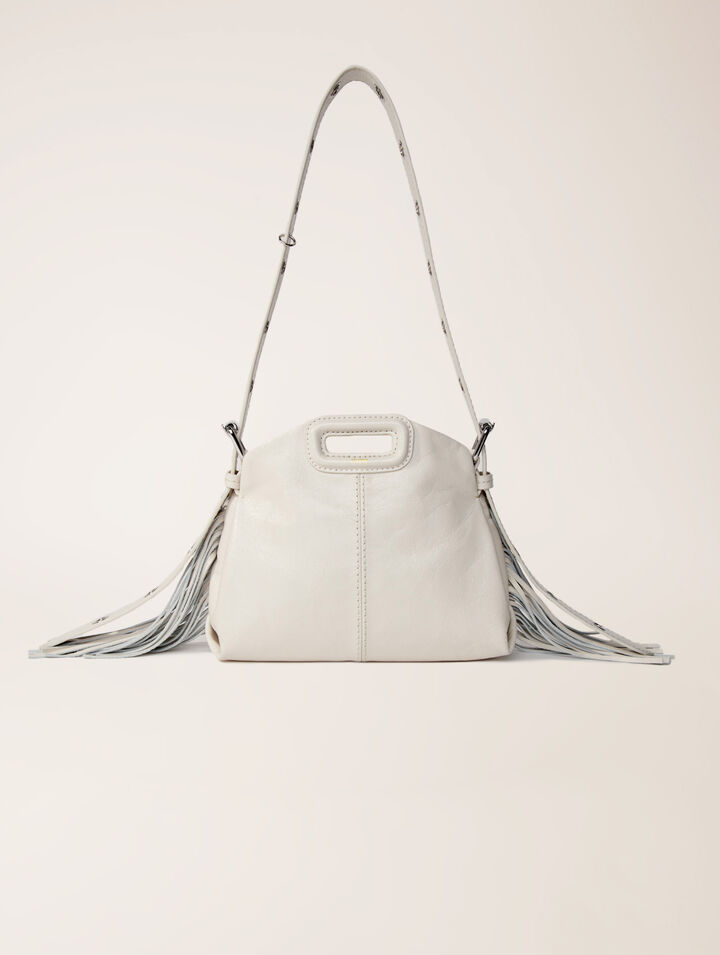 Sac Miss M mini en cuir craquelé