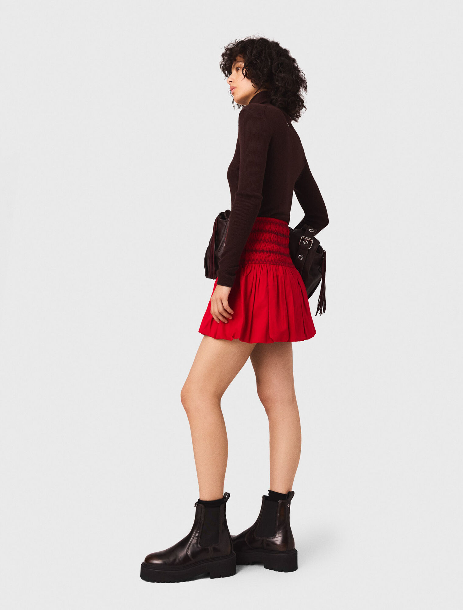 Pull en laine et soie