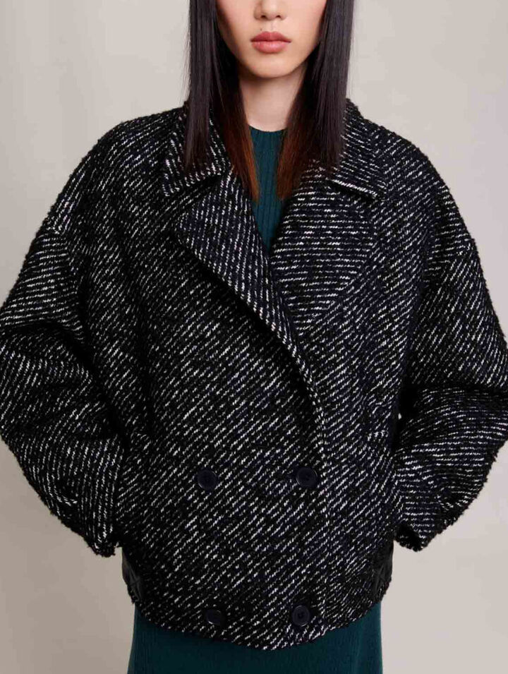 Manteau structuré