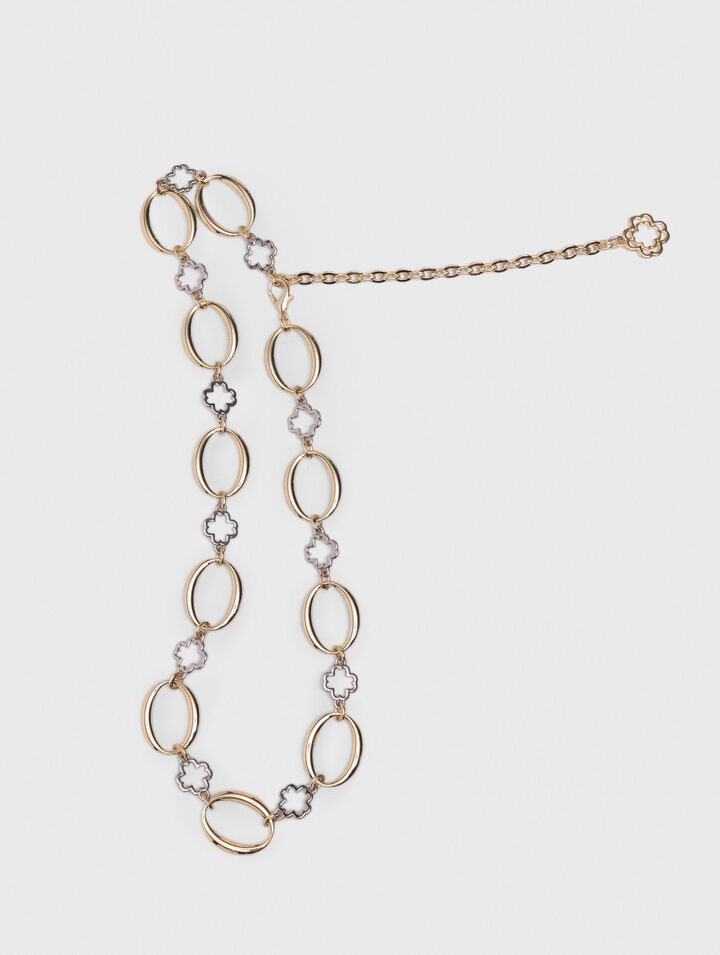 Ceinture bijoux maillons clover