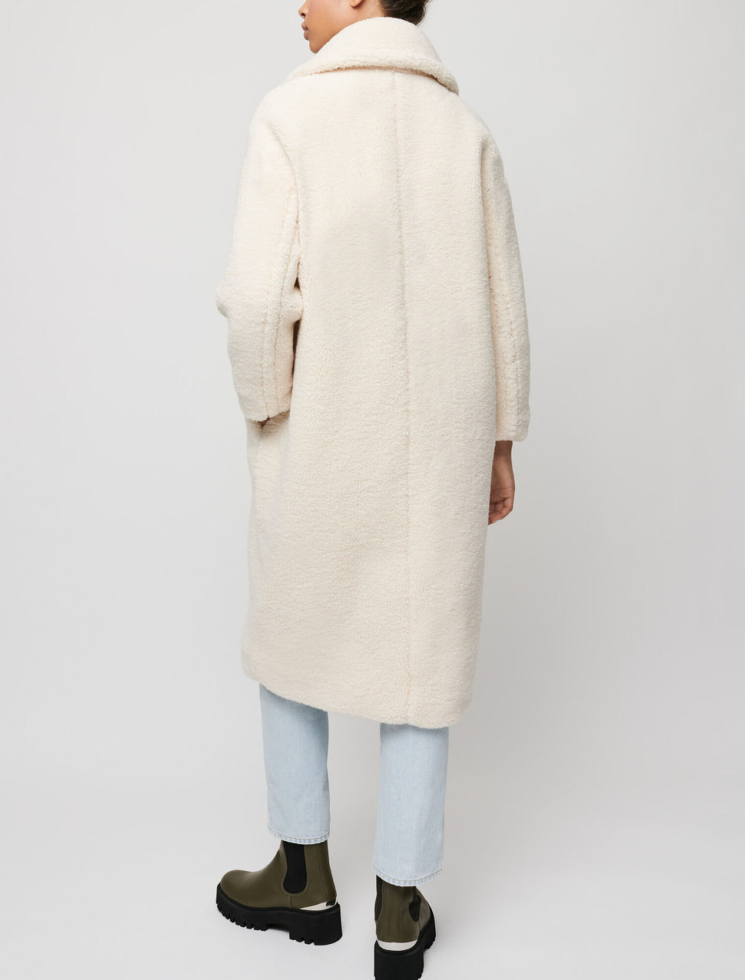 Manteau façon fourrure