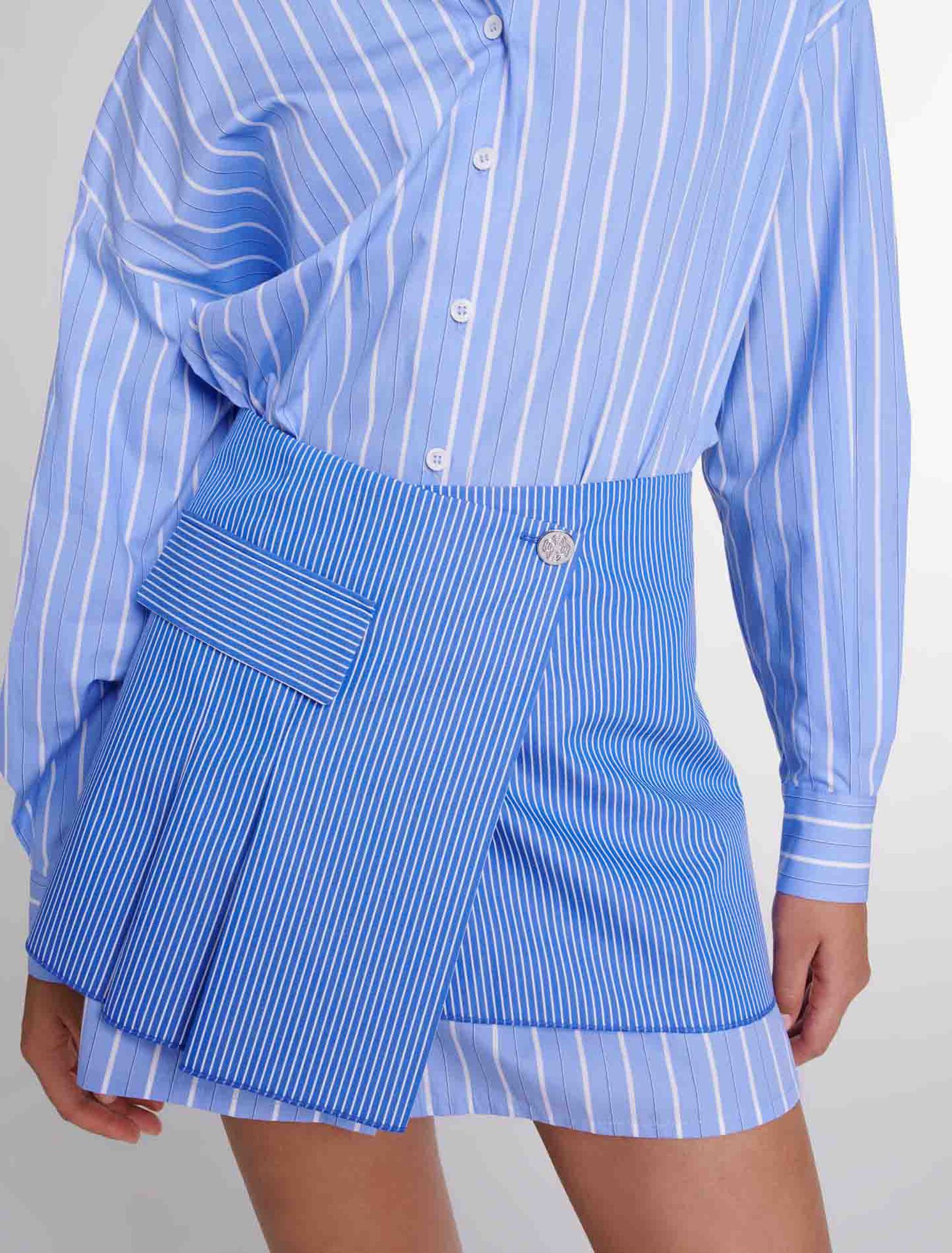 Robe 2-en-1 &agrave; rayures