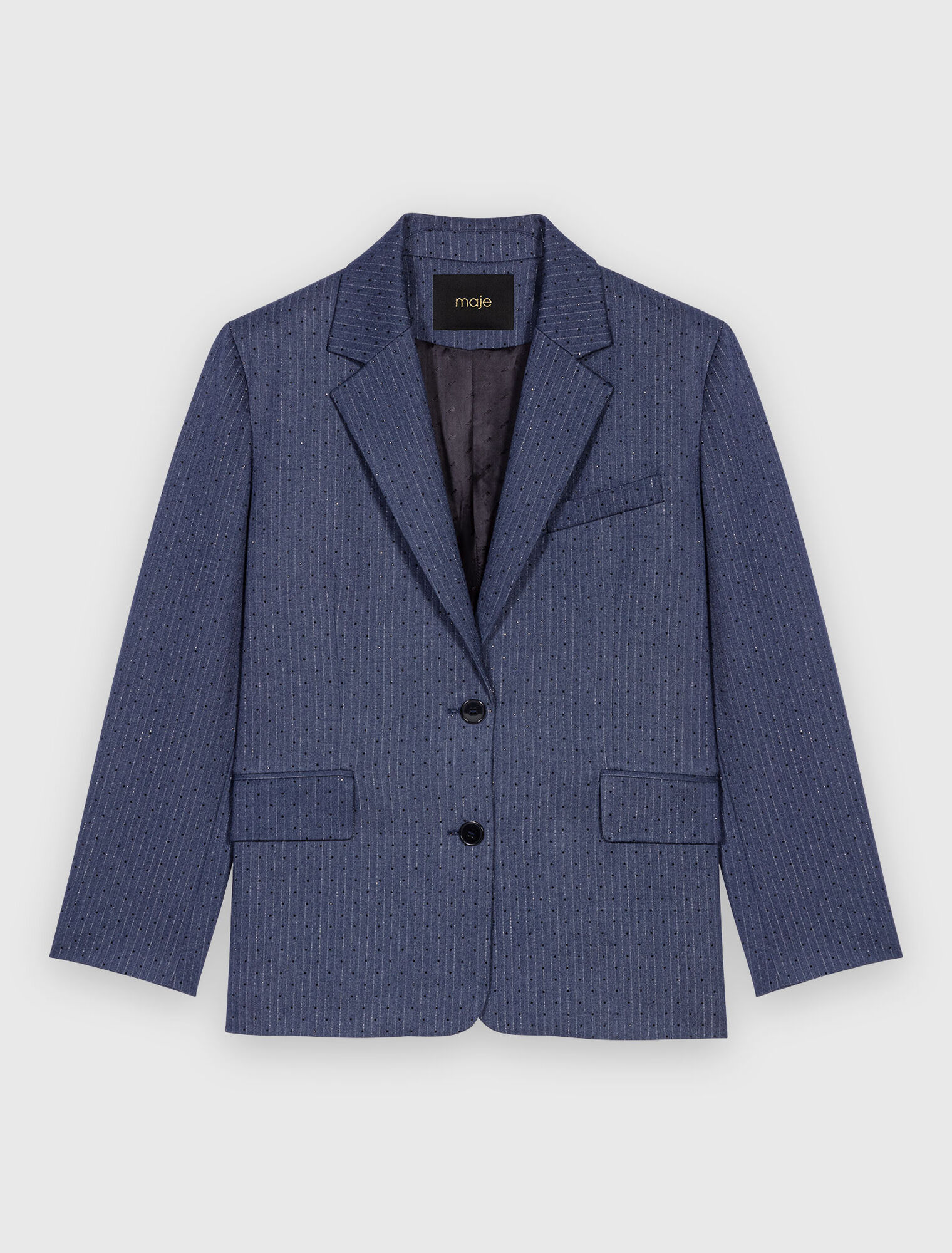 Veste de tailleur à strass
