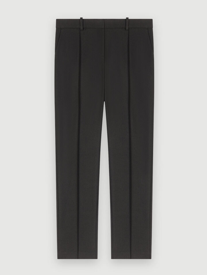 Pantalon de tailleur noir