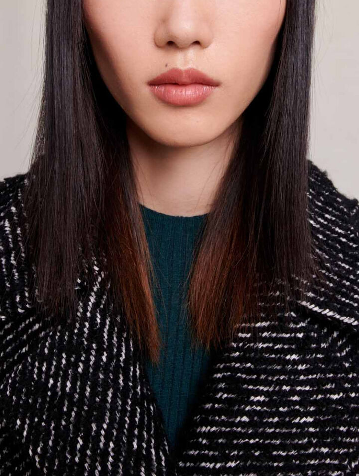 Manteau structuré