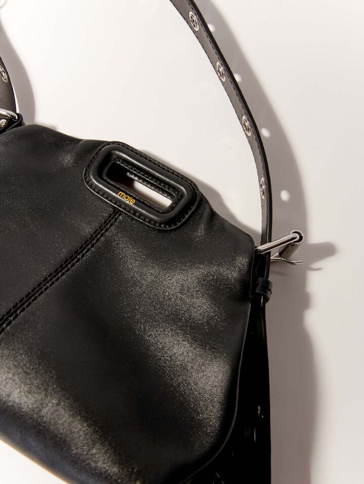 Sac Miss M mini en cuir lisse