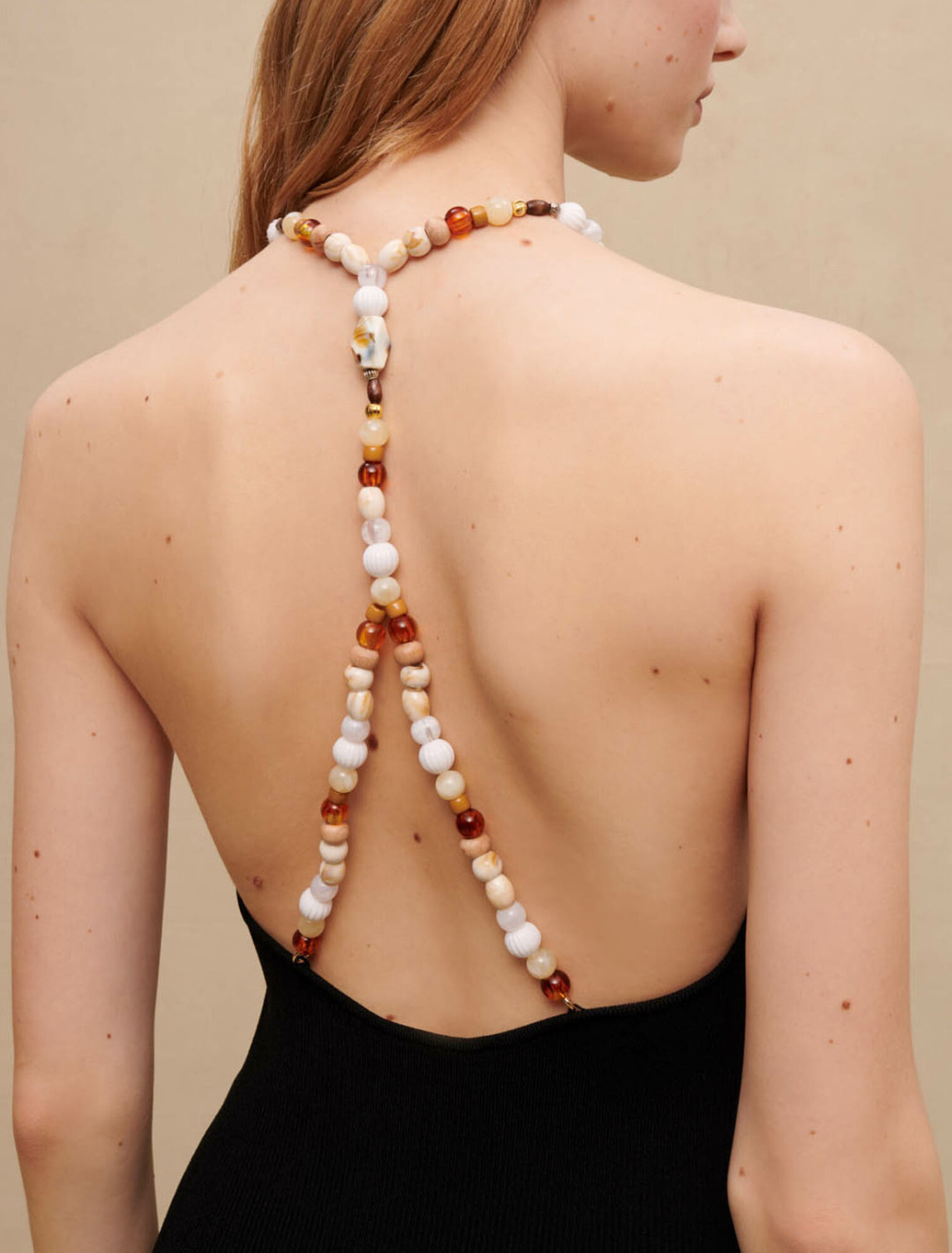 Robe longue détail chaine