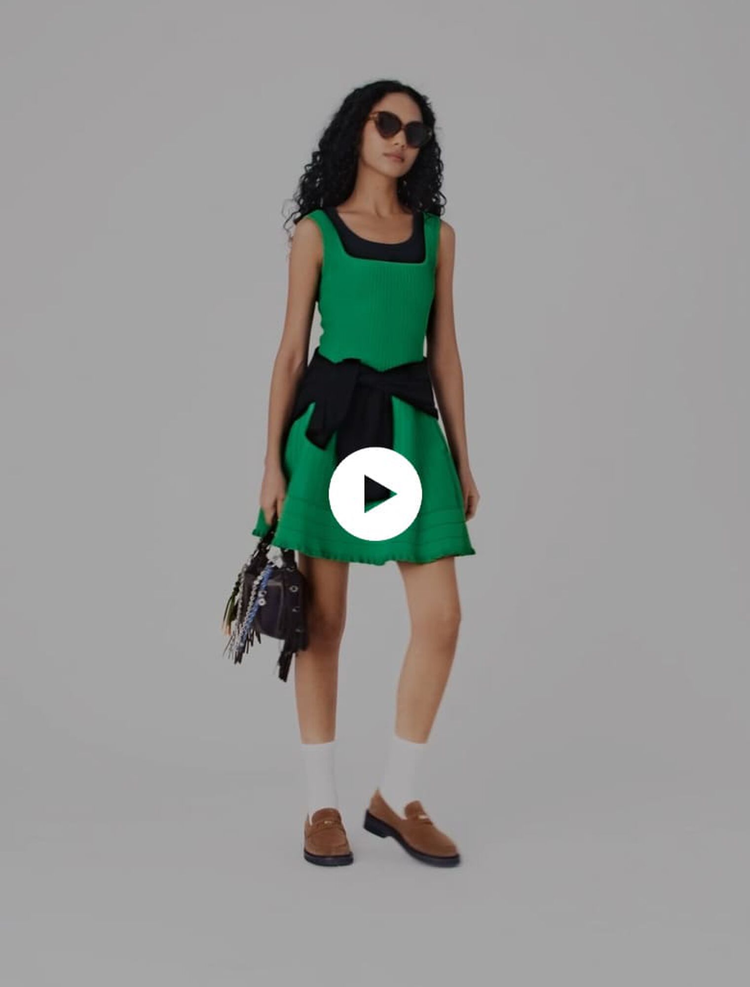 Robe patineuse en  maille