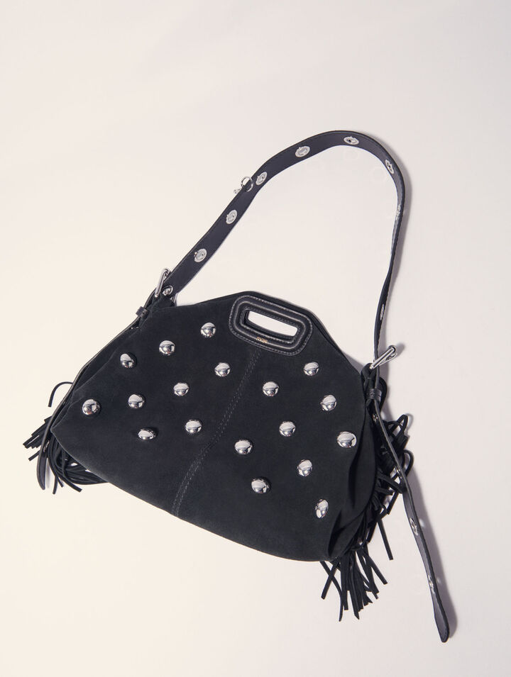 Sac Miss M en suède à studs