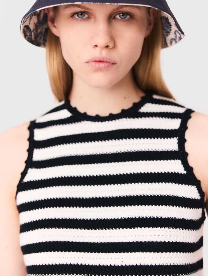 Top en crochet