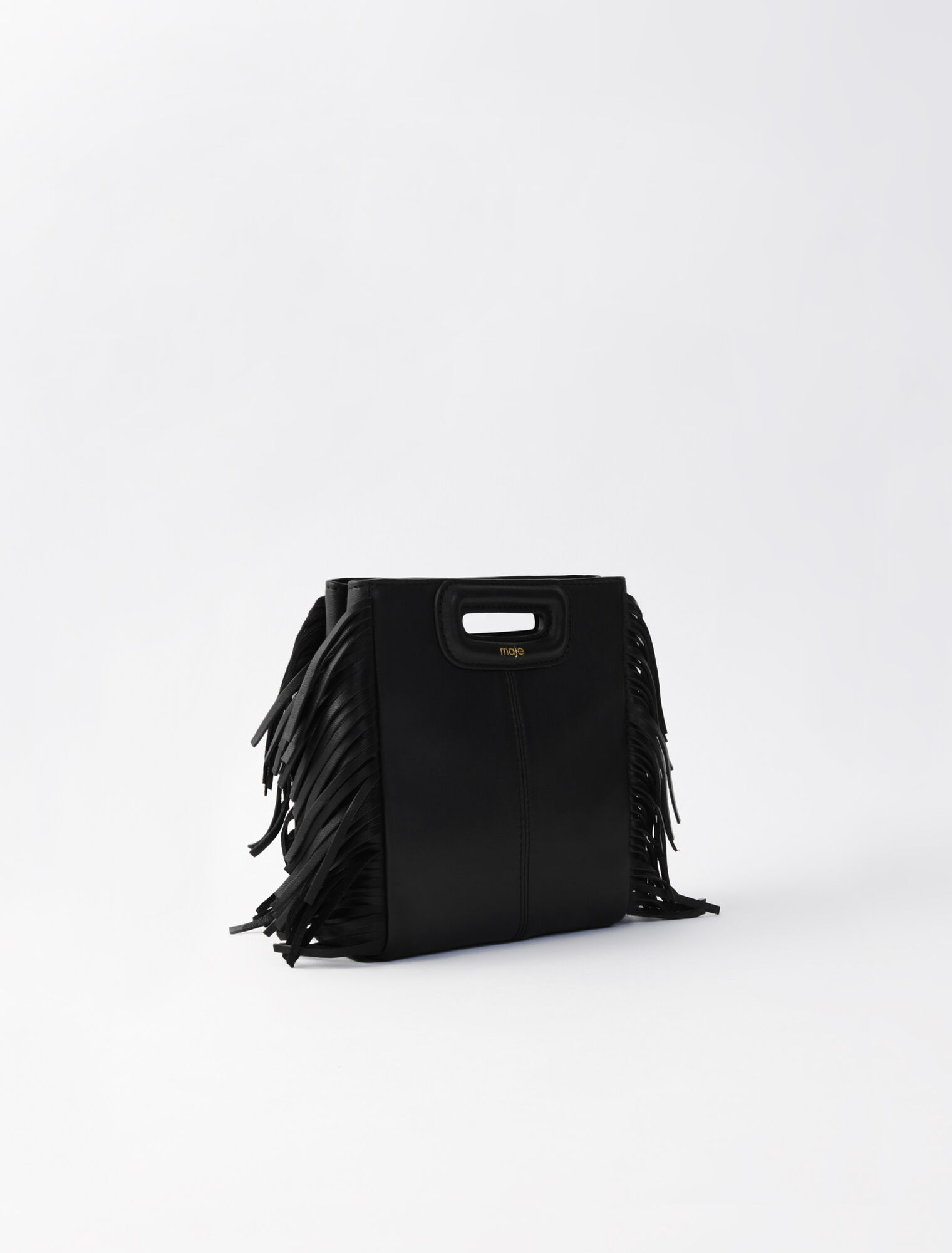 Sac M mini en cuir lisse