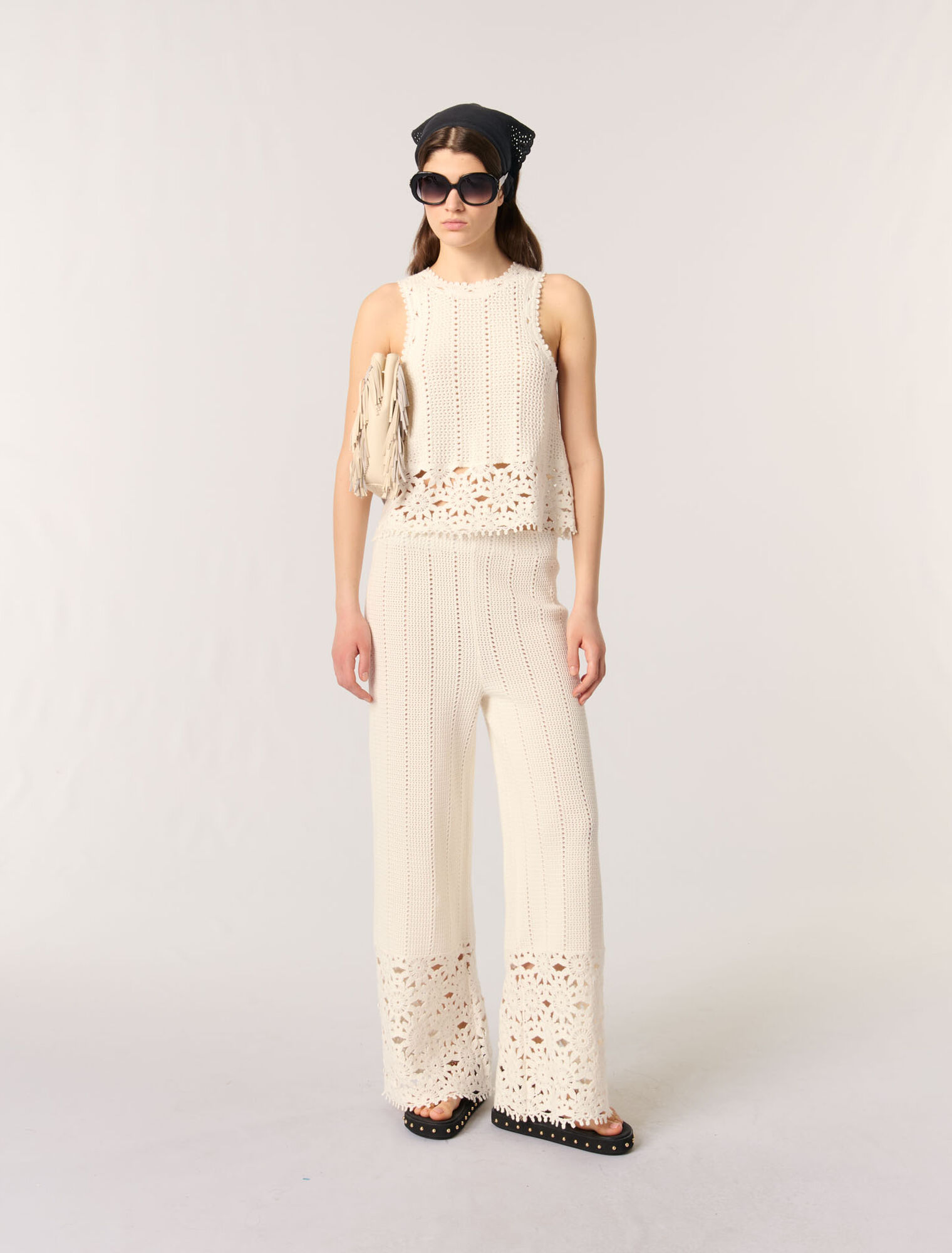 Débardeur en crochet