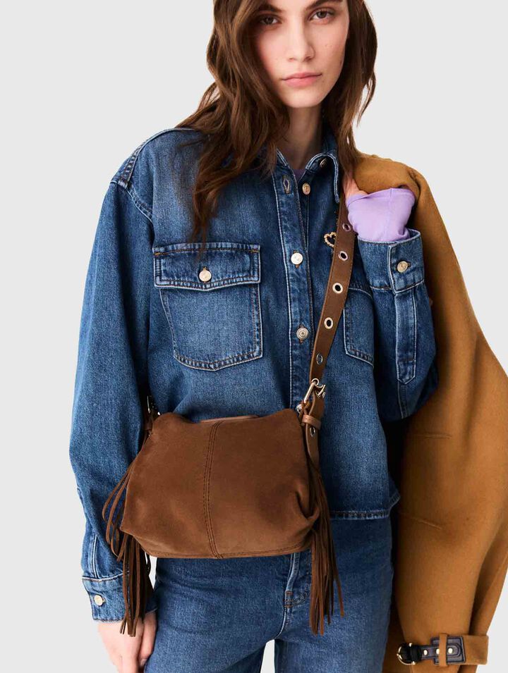 Sac Miss M mini en su&egrave;de