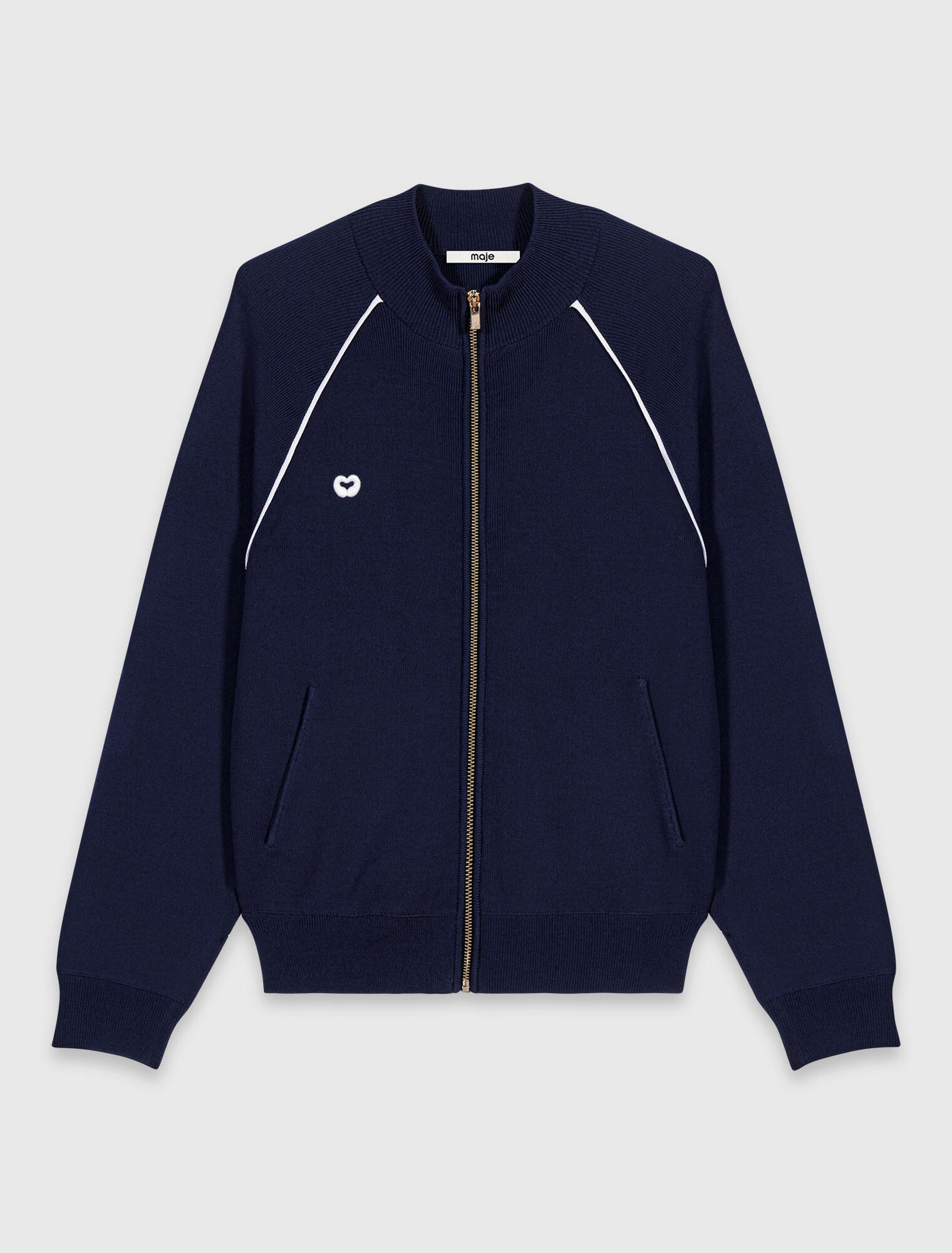 Cardigan zipp&eacute;