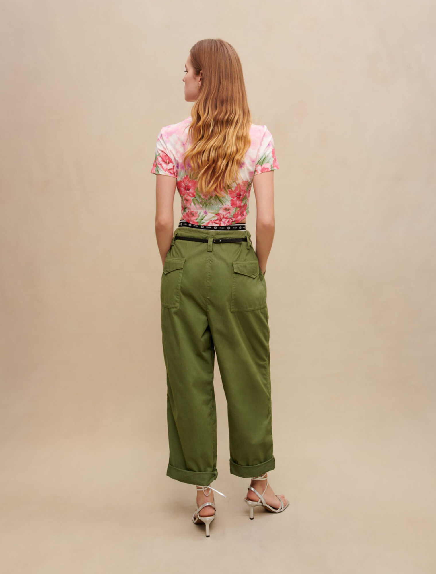 T-shirt fleuri