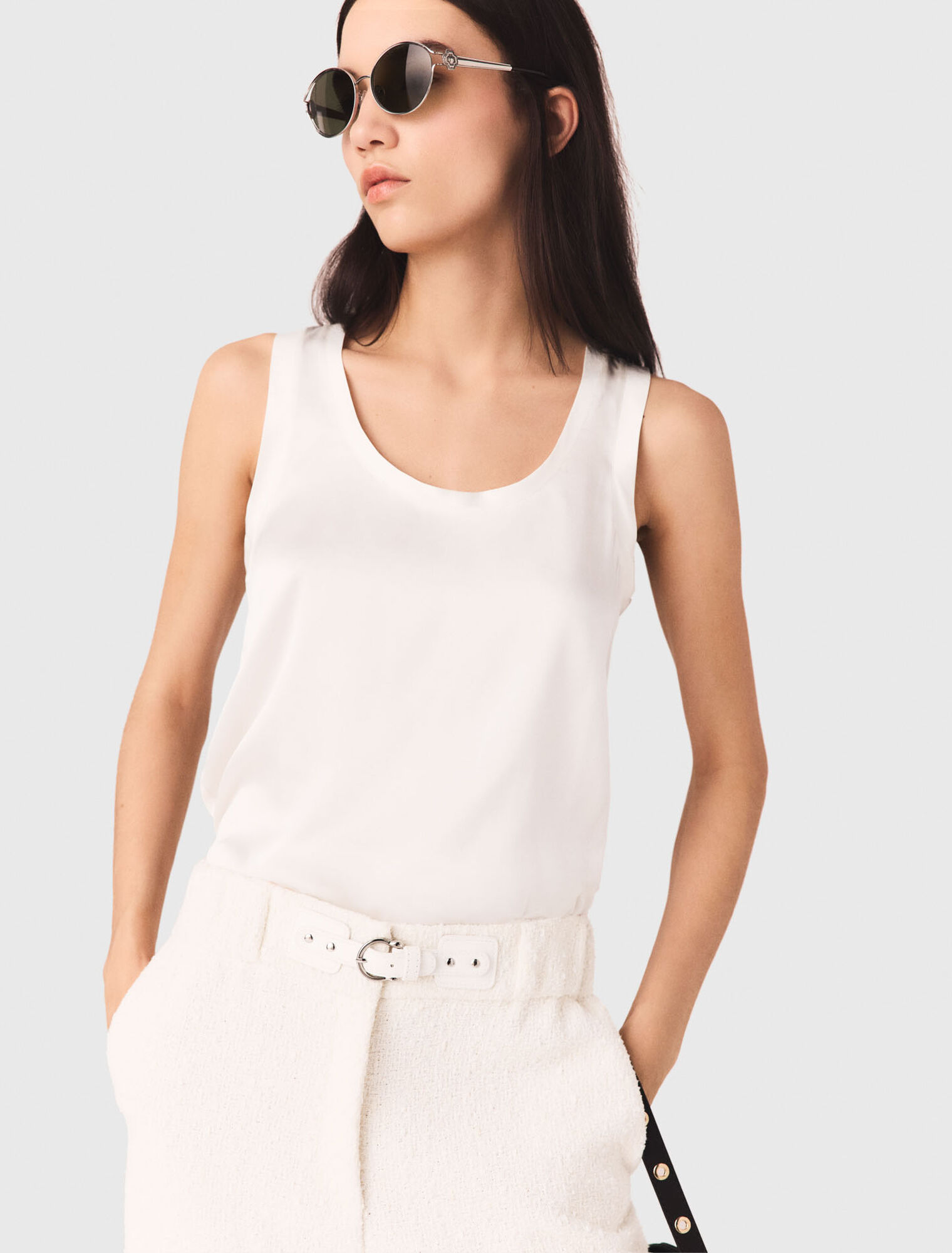 D&eacute;bardeur en soie