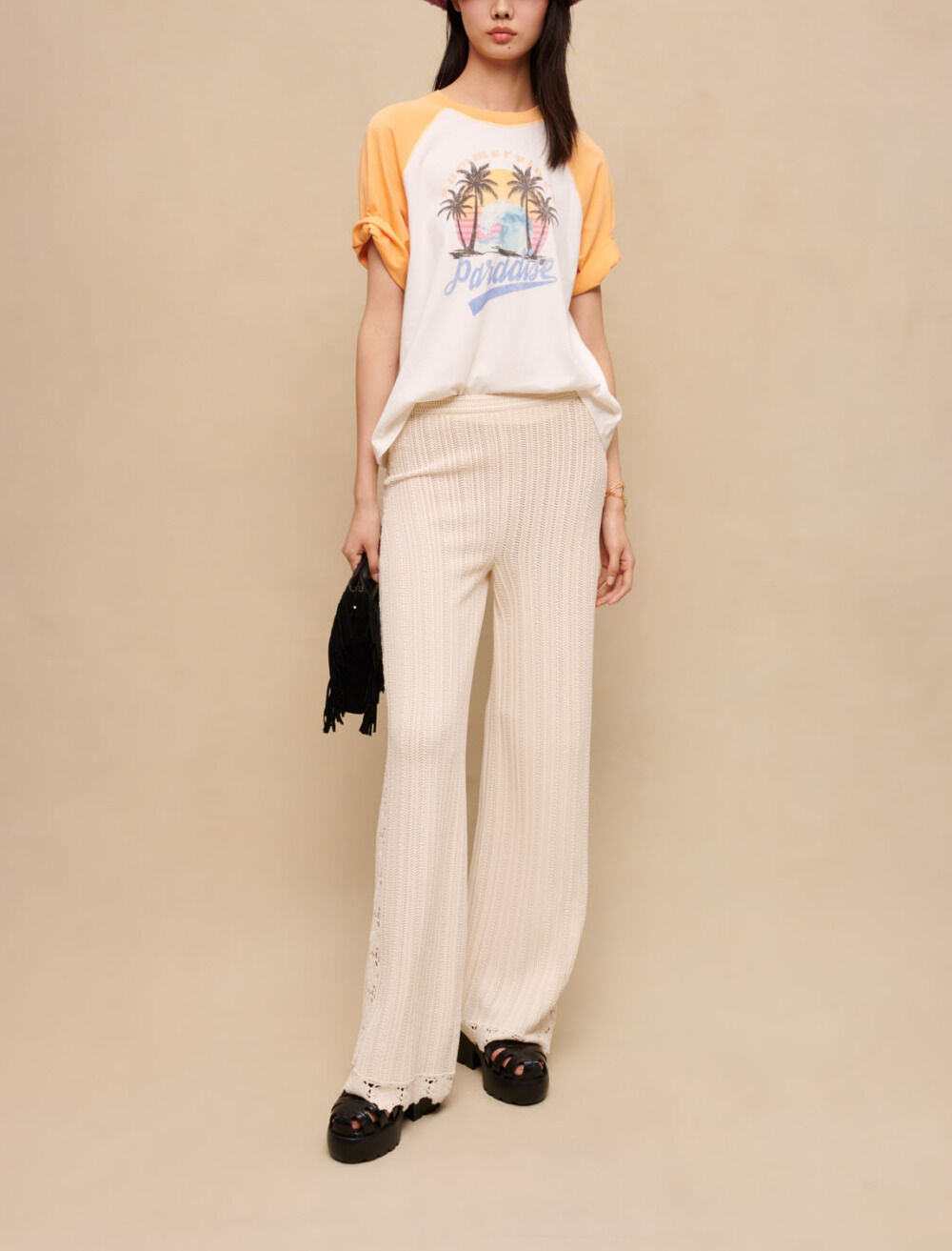 Maje paradise sweatshirt 2025