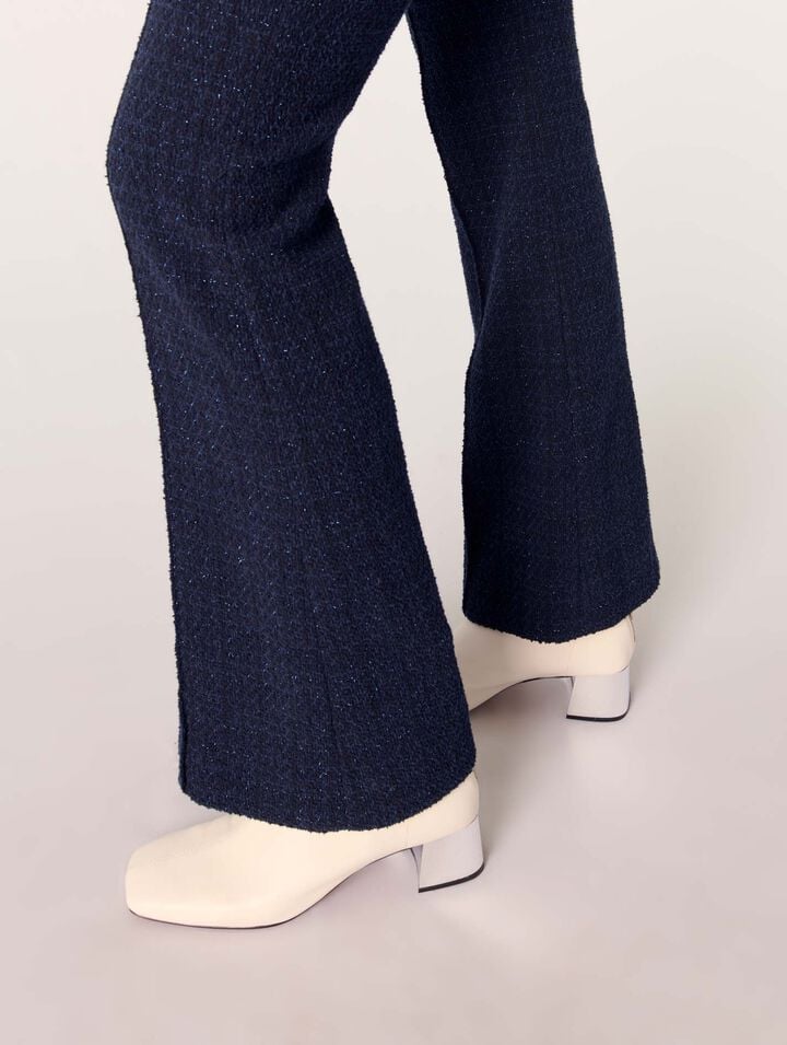 Pantalon en tweed