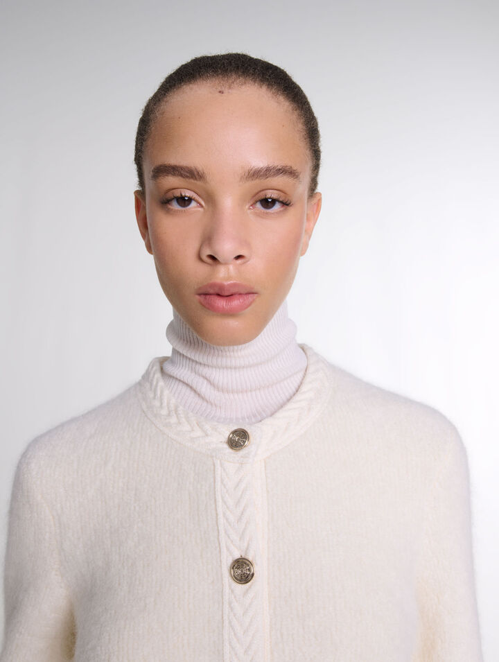 Cardigan en maille