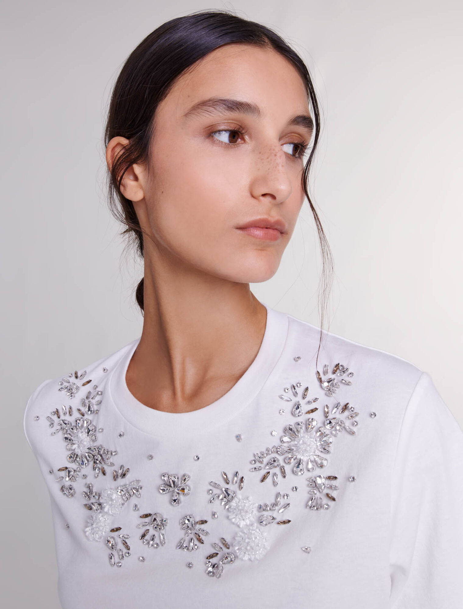 Tee-shirt orné de strass