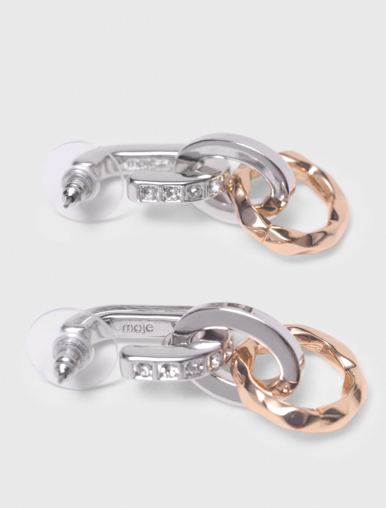 Boucles d'oreilles maillons