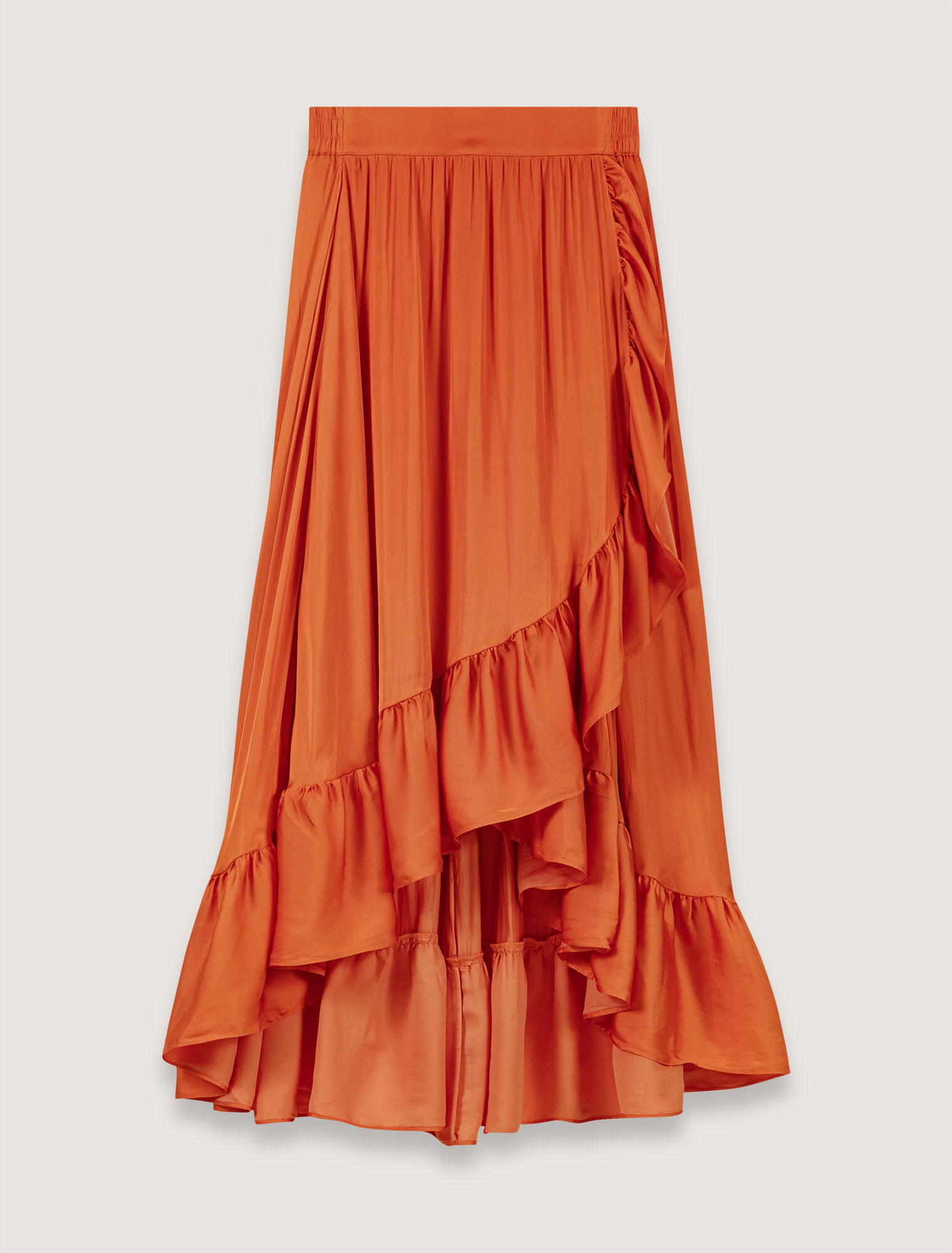 Jupe longue asymétrique