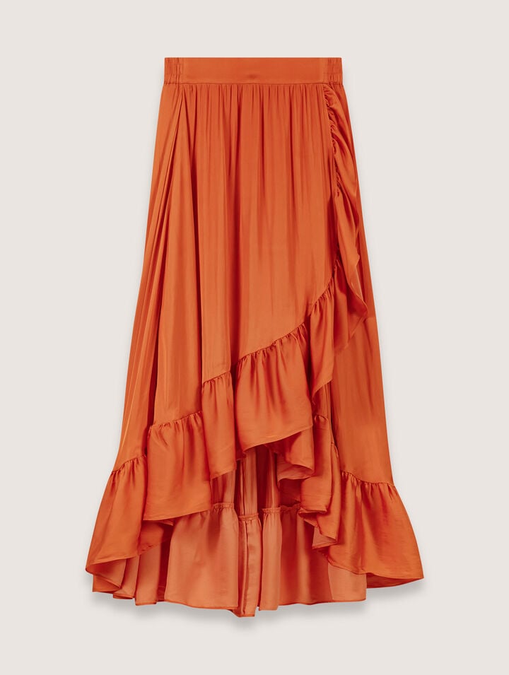 Jupe longue asymétrique