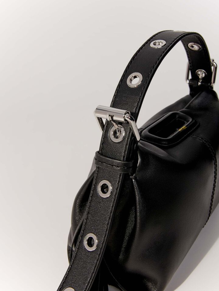 Sac Miss M mini en cuir lisse