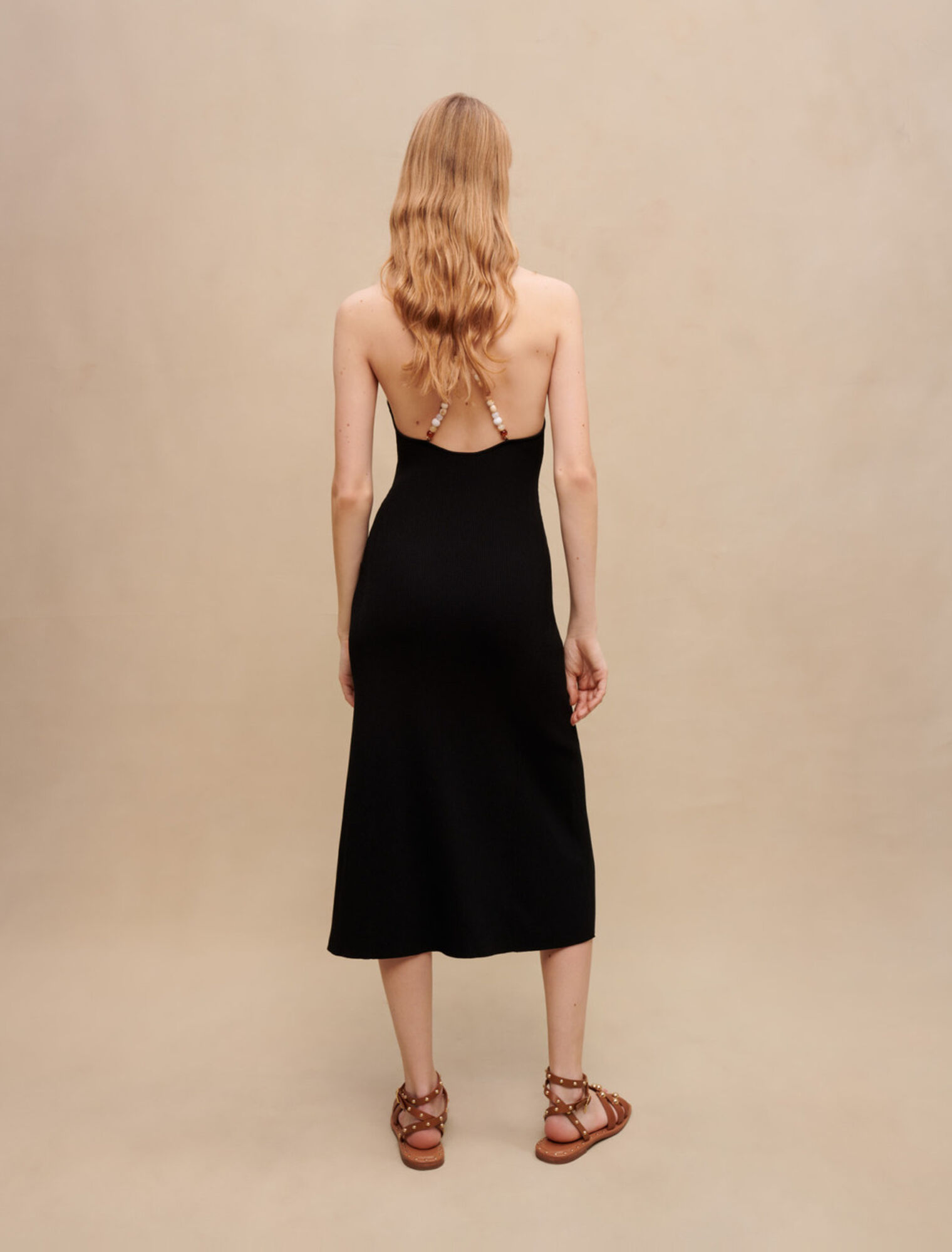Robe longue détail chaine