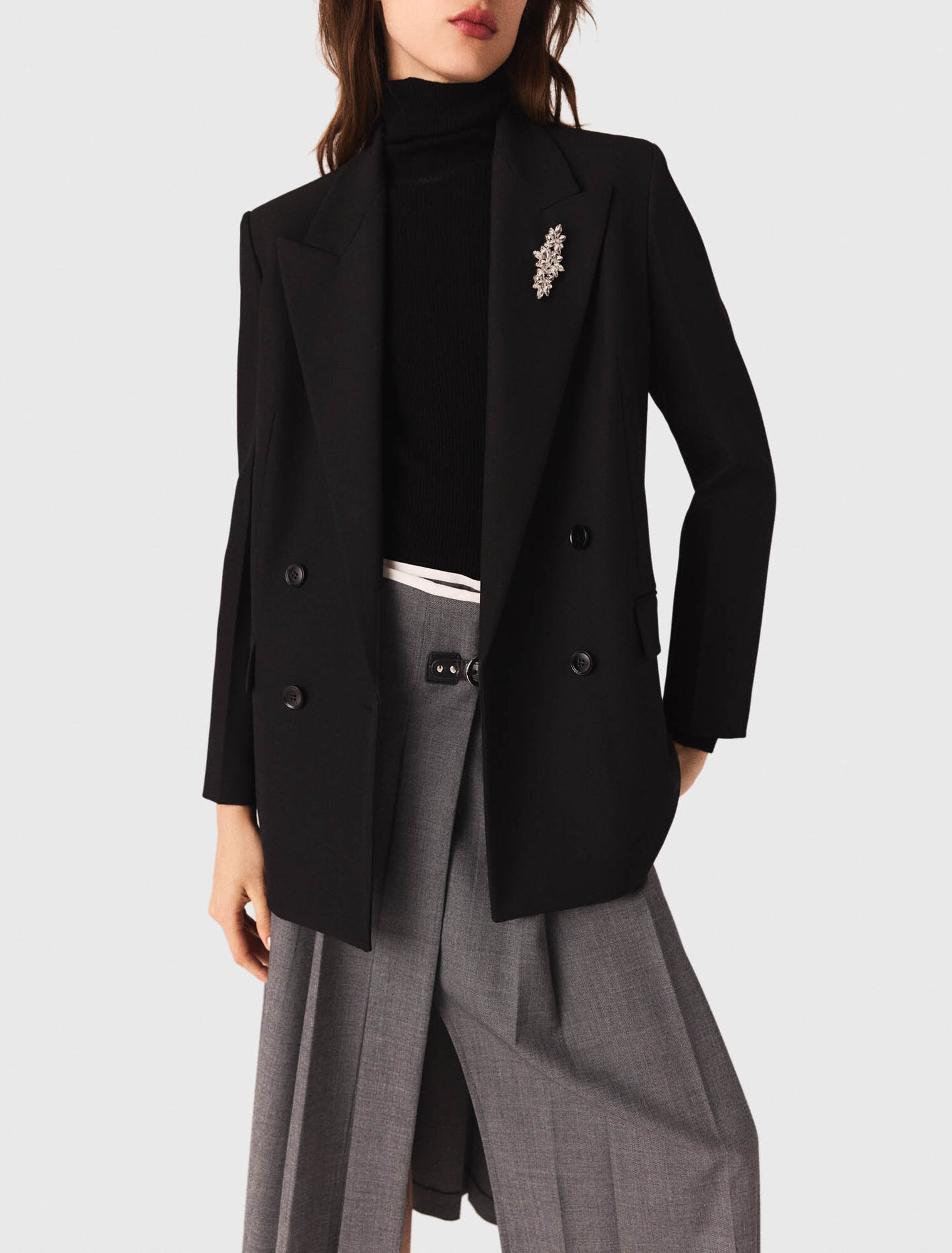 Veste à double boutonnage