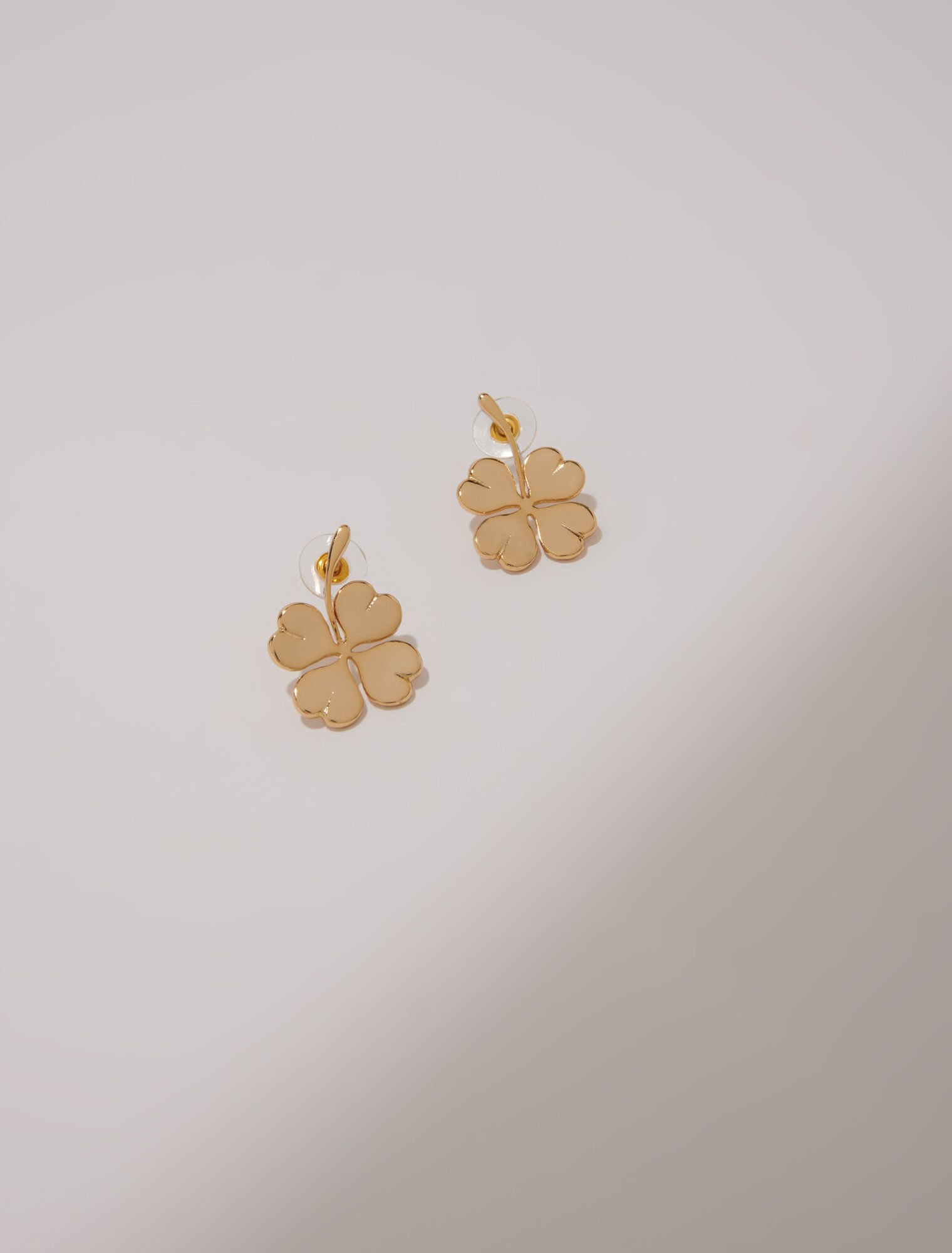 Boucles d'oreilles trèfle