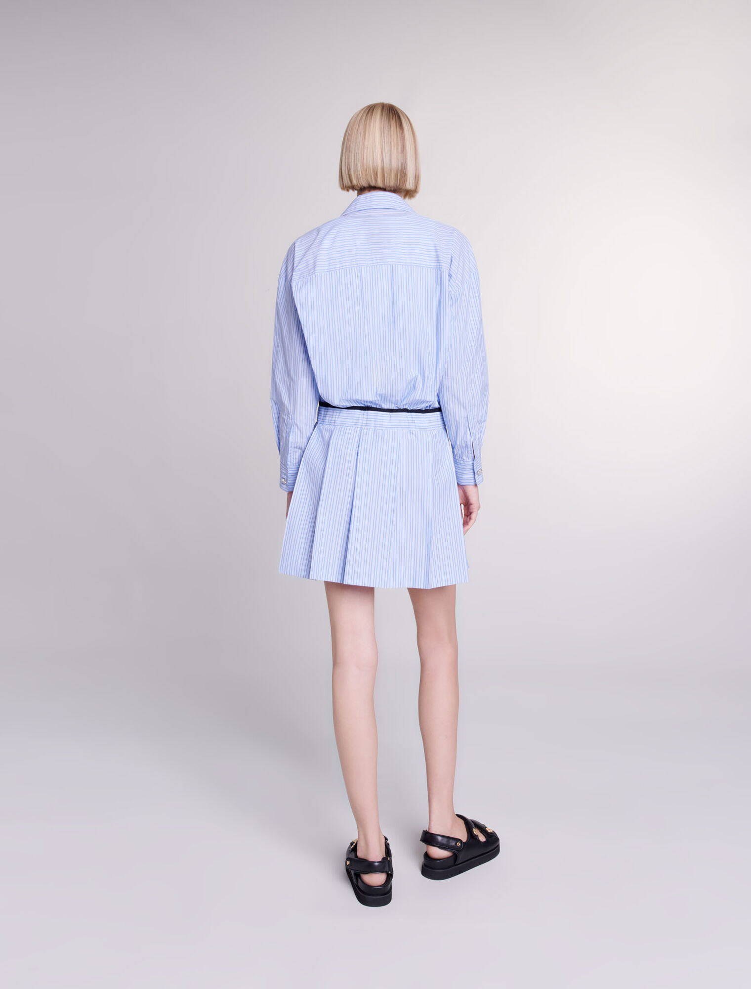 Robe chemise courte