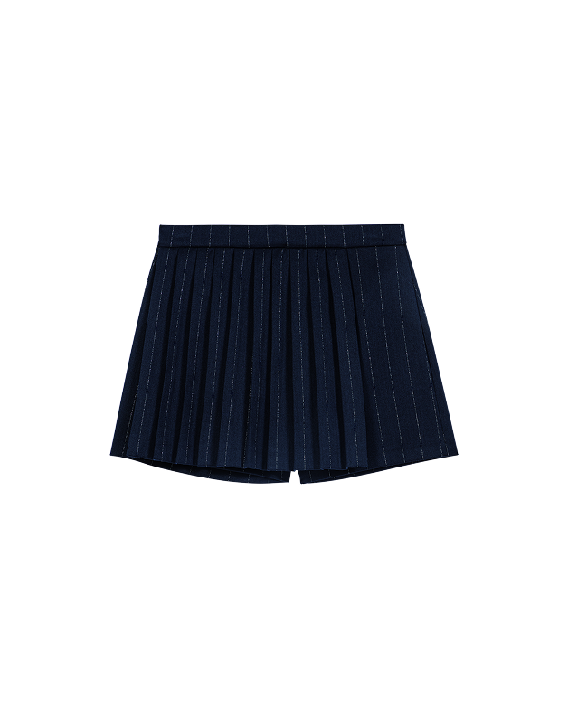Short tailleur avec lurex