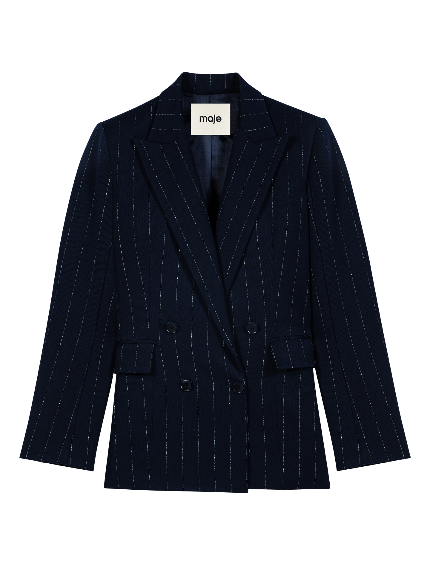 Veste de tailleur croisée