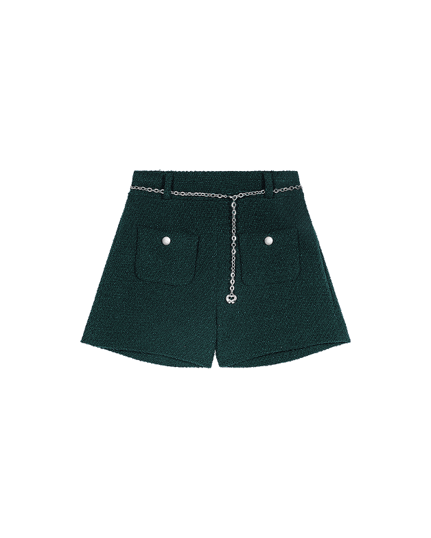 Short en tweed