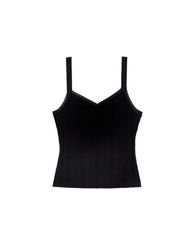 Twinset en maille pointelle