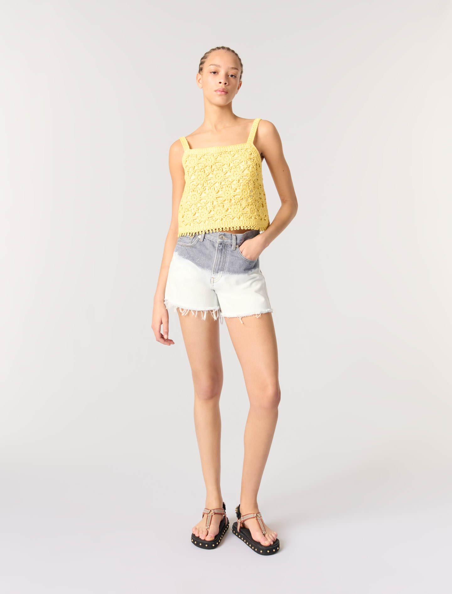 Top En Crochet - Maje - Modalova