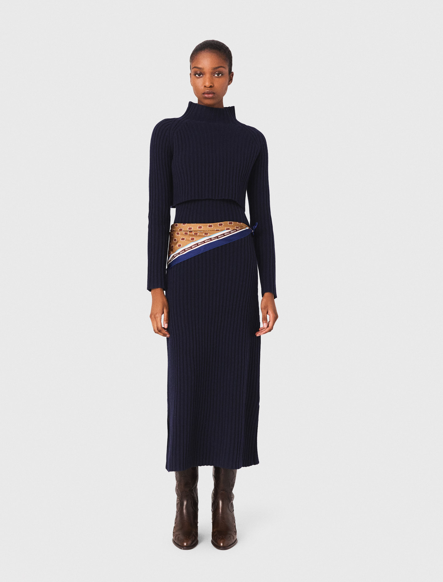 Pull Vert Maje Taille S – Élégance Décontractée Pour Femme