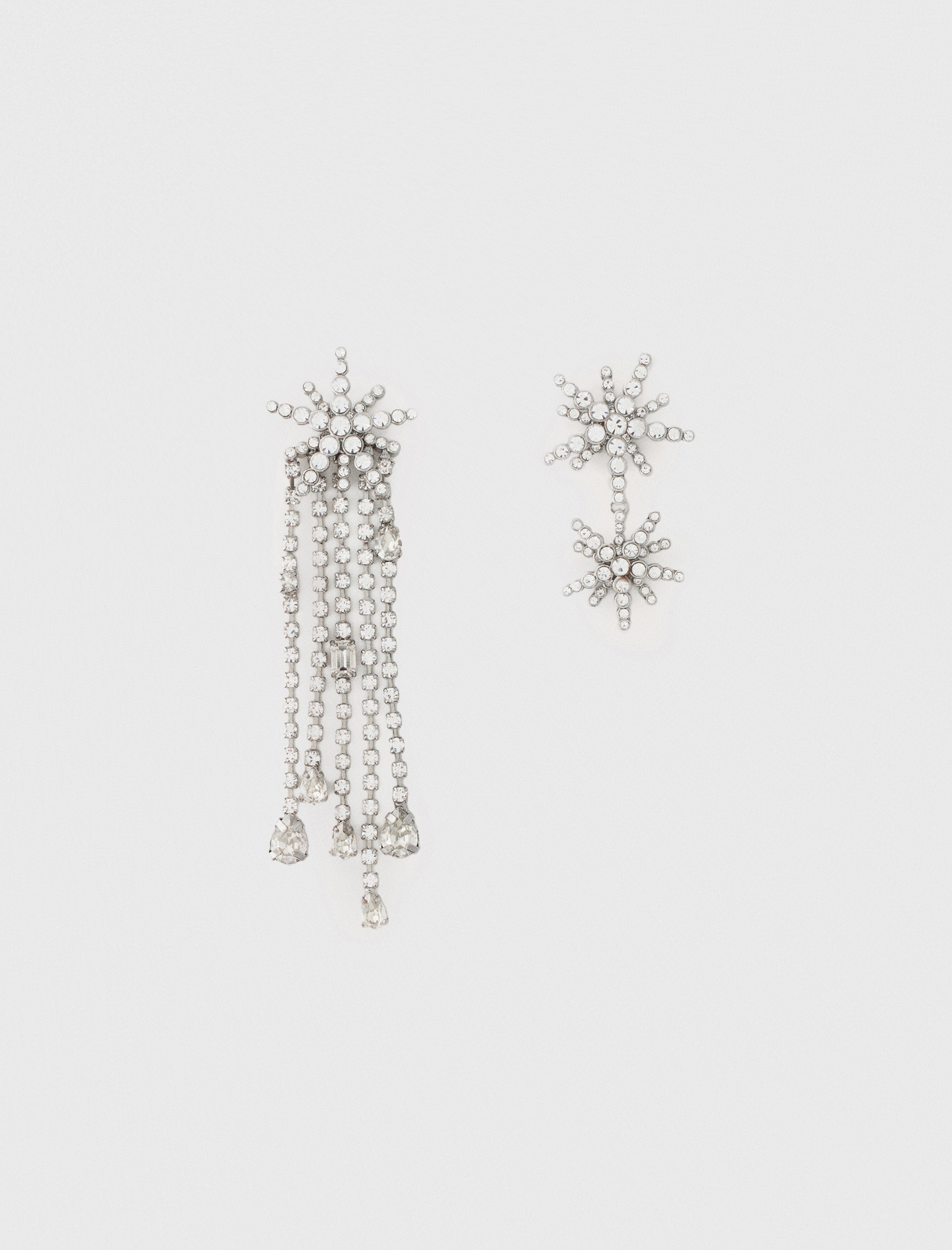 Boucles D'Oreilles Étoiles - Cristal - Maje