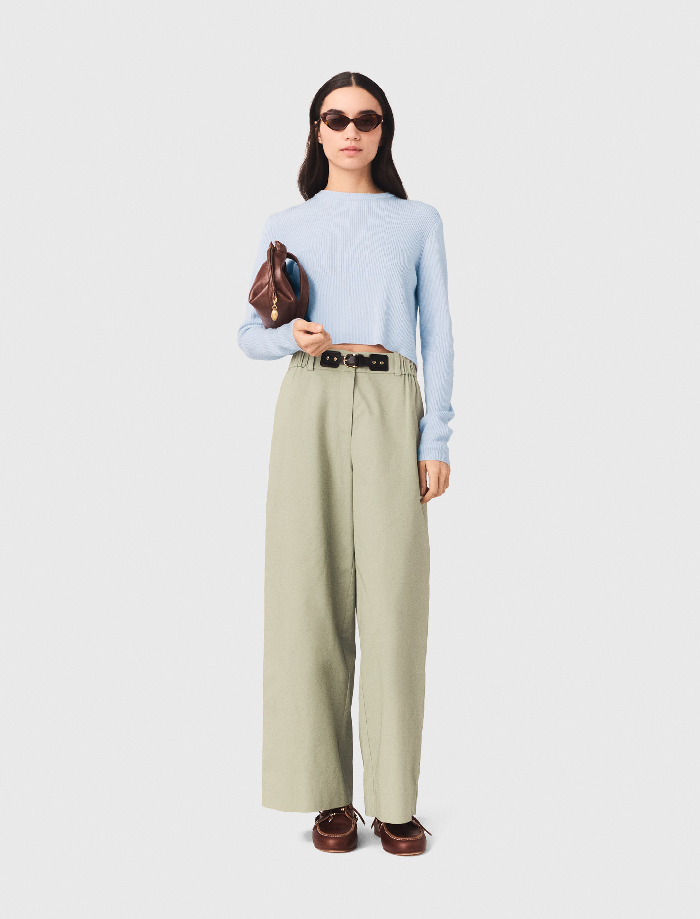 Pantalon Cargo - Vert - Taille 34 - Maje